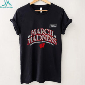 Wisconsin Men’s Basketball 2025 March Madness Bound T Shirt