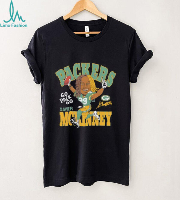 Xavier McKinney #29 Green Bay Packers Go Pack Go shirt