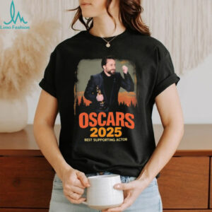 Kieran Culkin Wins Oscar For Best Supporting Actor 2025 Unisex T shirt