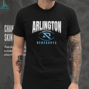 Arlington Renegades Football Outline logo shirt