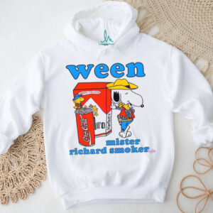 Ween Mister Richard Smoker Snoopy Cowboy Shirt