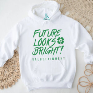 Valuetainment Future Looks Bright Shamrock T Shirt