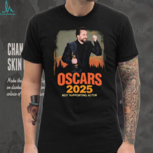 Kieran Culkin Wins Oscar For Best Supporting Actor 2025 Unisex T shirt