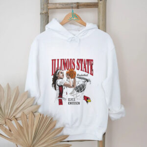 Elyce Knudsen Illinois State basketball cartoon shirt