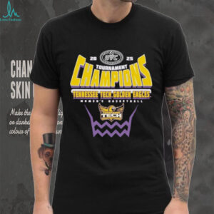 Tennessee Tech Golden Eagles 2025 OVC Women’s Basketball Conference Tournament Champions T Shirt