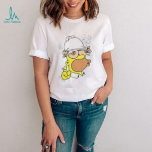 Funny My Eyes Are Up Here Homer The Simpsons T Shirt