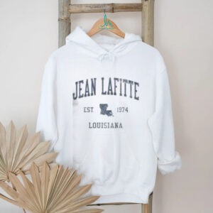 Top Jean Lafitte LA Vintage Athletic Sports T Shirt