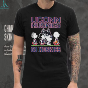 Official Snoopy And The Peanuts Uconn Huskies Go Huskies T shirts