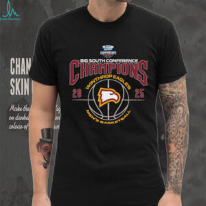 Winthrop Eagles 2025 Big South Men’s Basketball Conference Champions Shirt