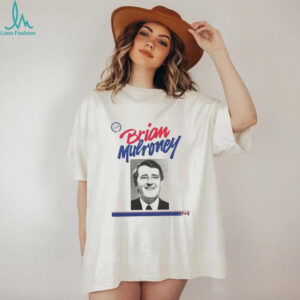 Brian Mulroney vintage poster shirt