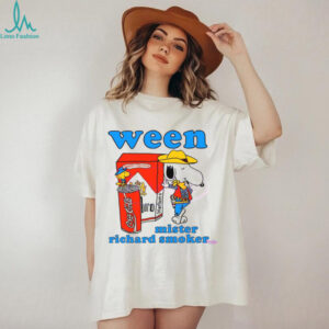 Ween Mister Richard Smoker Snoopy Cowboy Shirt