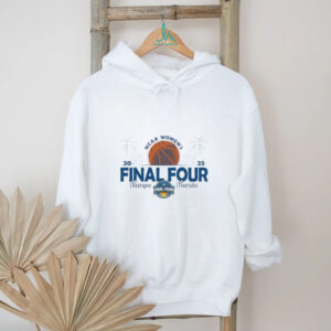 NCAA Final Four 2025 Women’s Basketball Tampa Florida Logo Pullover shirt