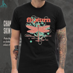 Flipturn swim between trees shirt