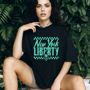 New York Liberty Basketball checkerboard shirt