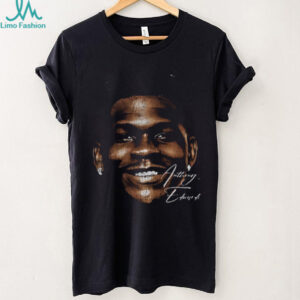 Anthony Edwards Minnesota Timberwolves big face signature shirt