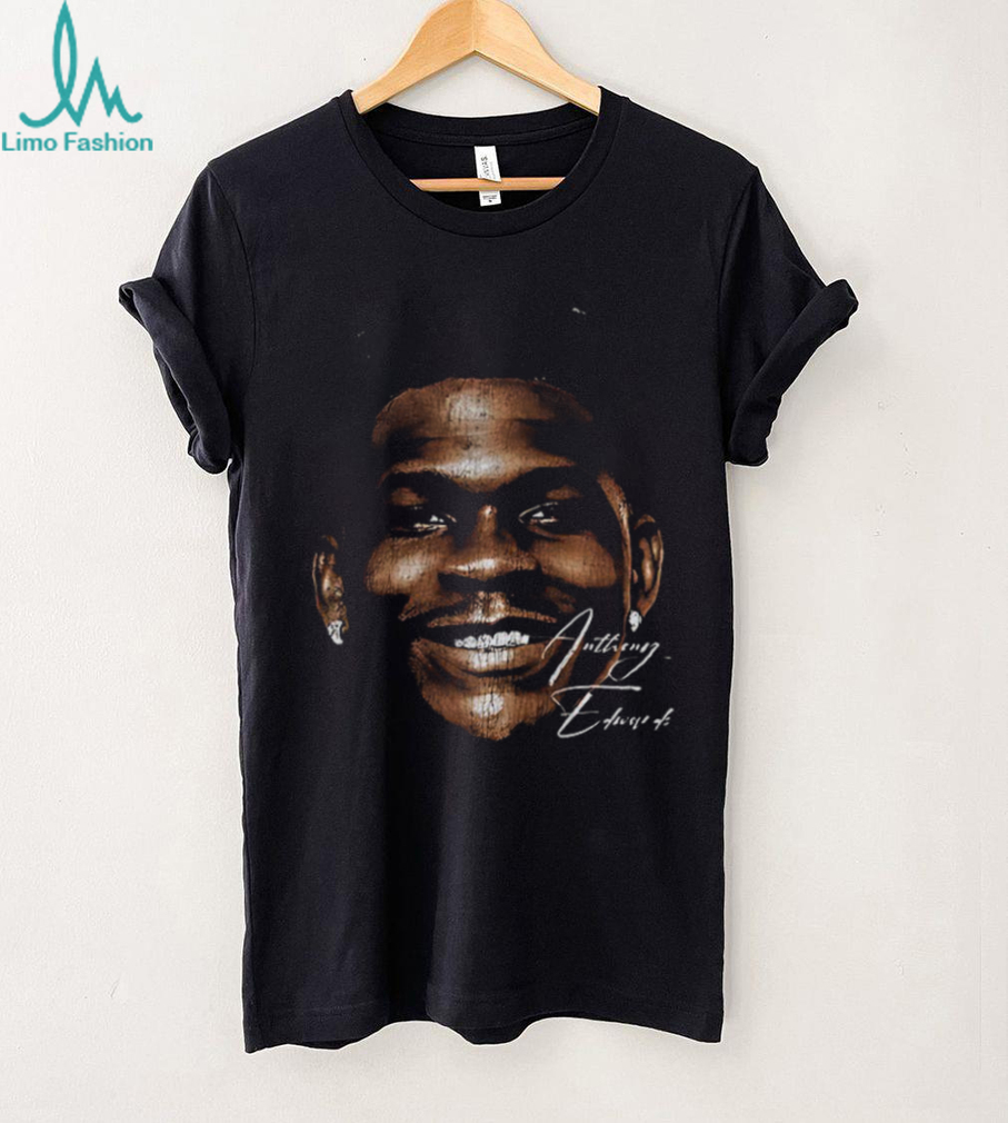 Anthony Edwards Minnesota Timberwolves big face signature shirt Anthony Edwards Minnesota Timberwolves big face signature shirt