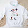 Atlanta Braves Ronald Acuña Jr holding fish shirt
