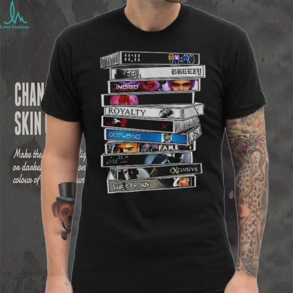Chris Brown Breezy Bowl tour album royalty exclusive shirt
