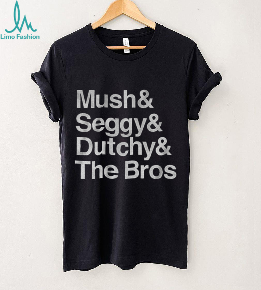 Dallas Stars Mush Seggy Dutchy The Bros NHL shirt Dallas Stars Mush Seggy Dutchy The Bros NHL shirt