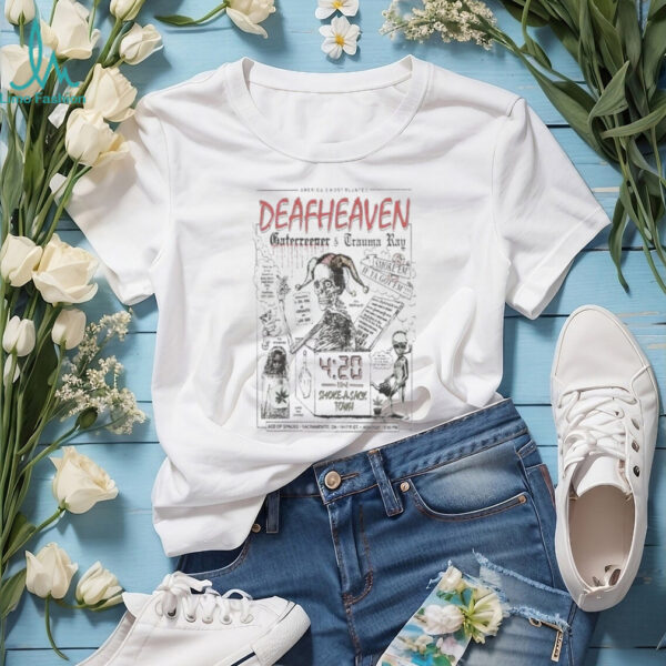 Deafheaven ace of spades april 20 2025 sacramento ca concert shirt