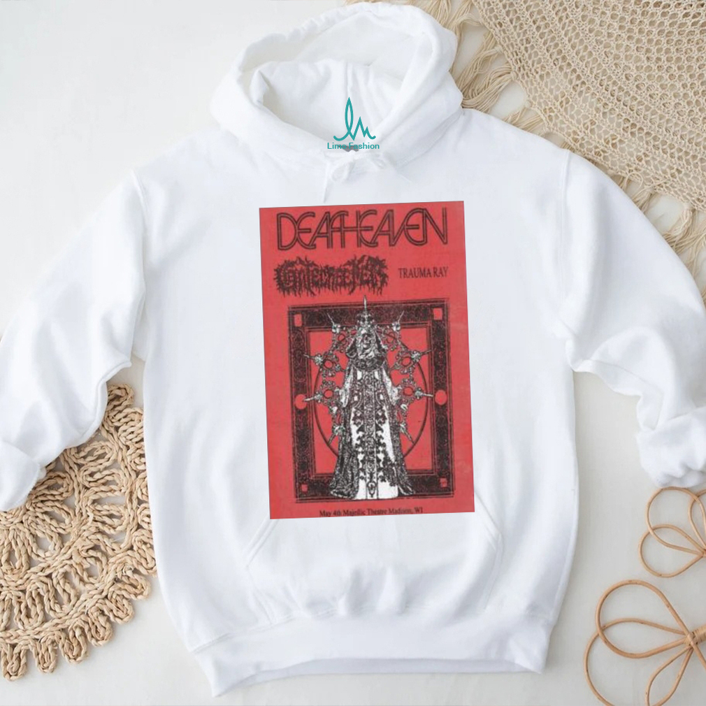 Deafheaven majestic theatre may 4 2025 madison wI show shirt Deafheaven majestic theatre may 4 2025 madison wI show shirt