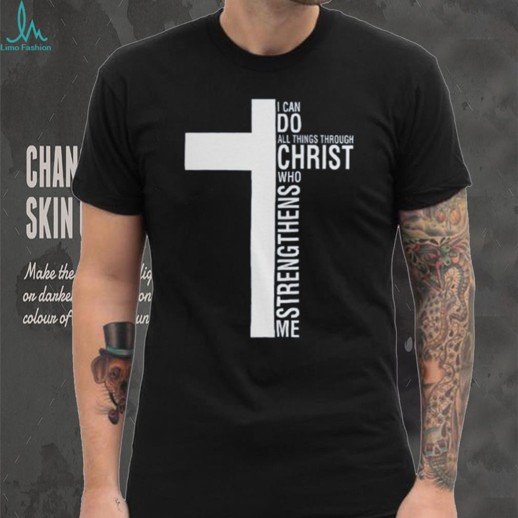 I Can DO All Things Through Christ Who Strengthen Me Long Sleeve Tshirt Christian Shirt Faith Based Apparel I Can DO All Things Through Christ Who Strengthen Me Long Sleeve Tshirt Christian Shirt Faith Based Apparel