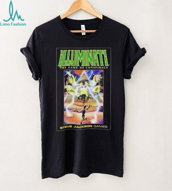 IlluminatI card game steve jackson games shirt