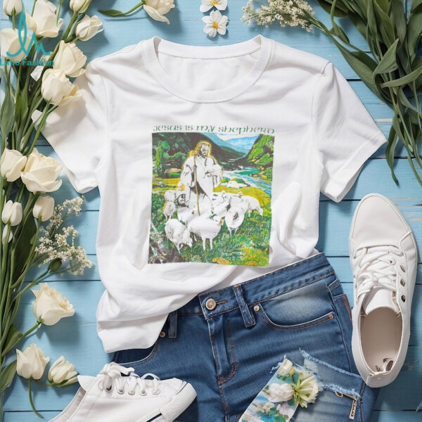 Jalen Williams OKC Thunder Wearing Jesus Is My Shepherd shirt