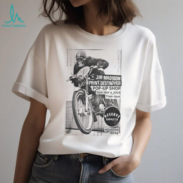 Jim h madison at reserve supply company on may 4 2025 shirt