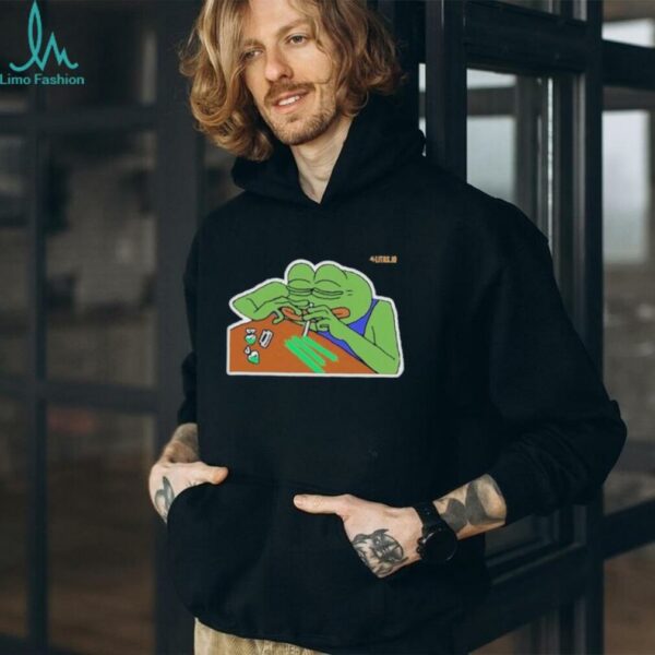 Litas.Io Pepe The Frog Addict T Shirts