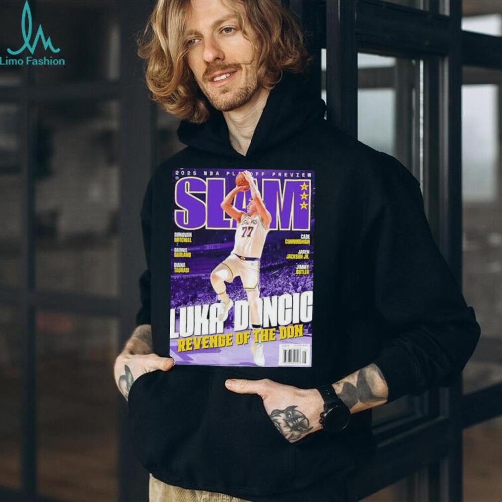 Luka doncic from los angeles Lakers x slam tribute revenge of the don shirt Luka doncic from los angeles Lakers x slam tribute revenge of the don shirt