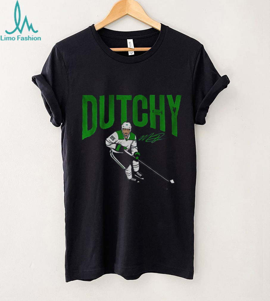 Matt Duchene Dallas Stars Dallas Dutchy signature cartoon shirt Matt Duchene Dallas Stars Dallas Dutchy signature cartoon shirt