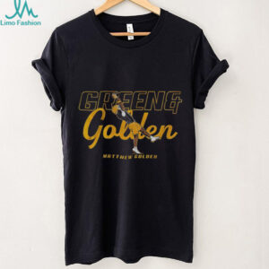 Matthew Golden Green Golden shirt