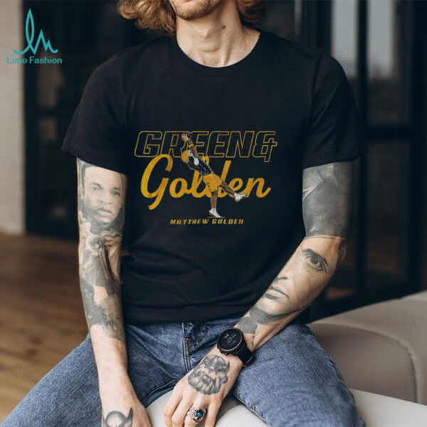 Matthew Golden Green Golden shirt