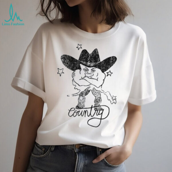 Medium Build Weird Guy Country T shirts ladies shirt