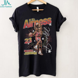 Michael Jordan his airness big head signature shirt