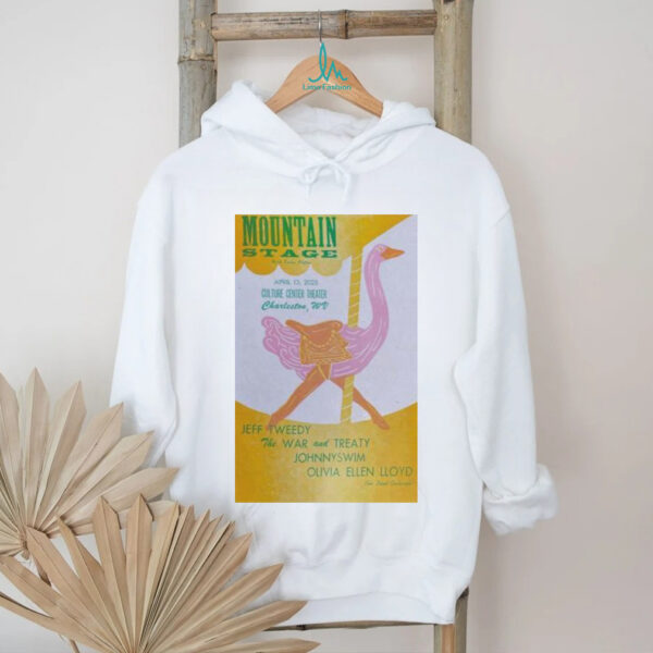 Mountain stage in charleston wv at culture center theater on apr 13 2025 shirt