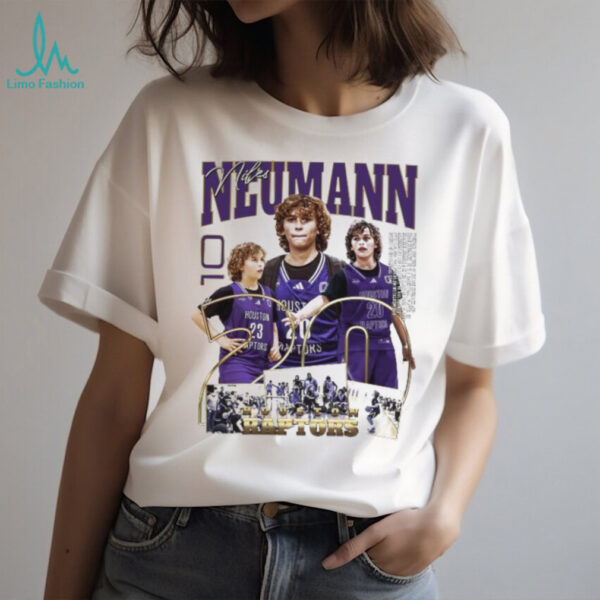 Nelson neumann vintage houston raptors hot youtuber shirt