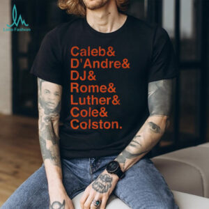 Chicago Bears Caleb D’Andre DJ Rome Luther Cole Colston shirt
