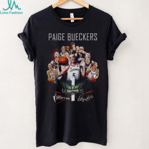 Paige Bueckers Uconn Huskies x Wings Dallas basketball signature shirt