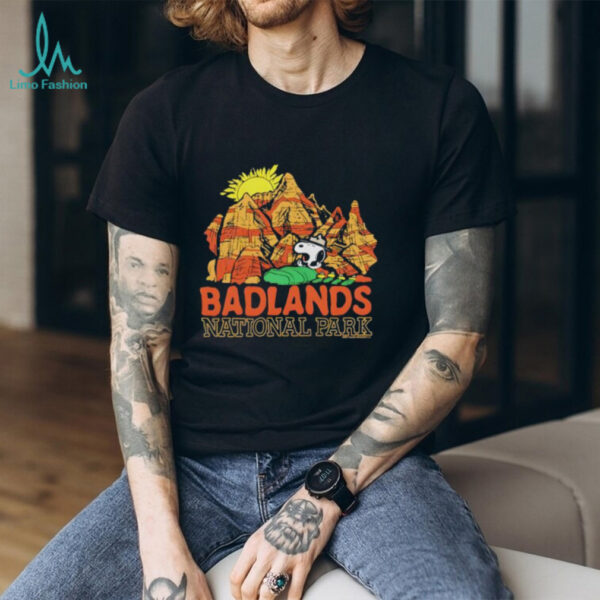 Peanuts Snoopy X Badlands National Park shirt