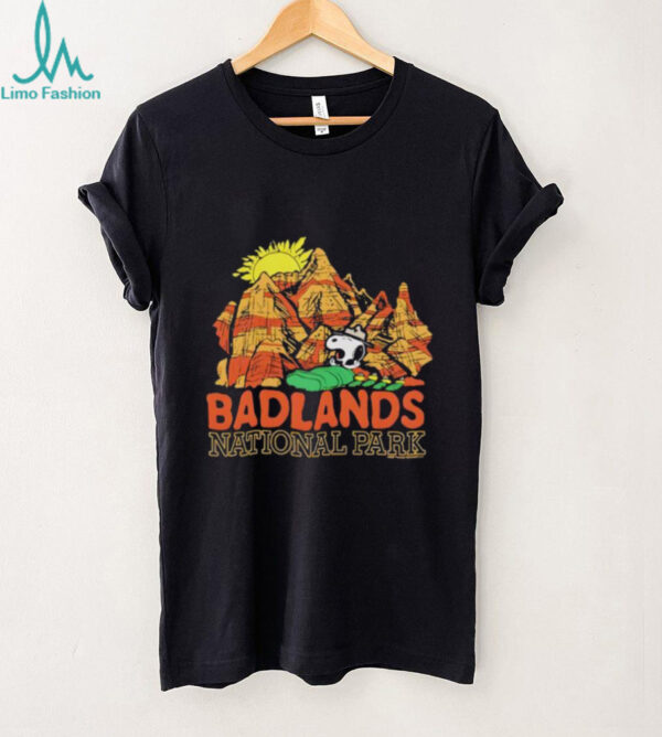 Peanuts Snoopy X Badlands National Park shirt