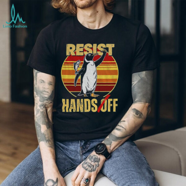 Penguin resist hands off signature shirt