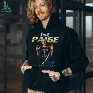 Paige Bueckers Dallas Wings basketball 1st signature WNBA shirt