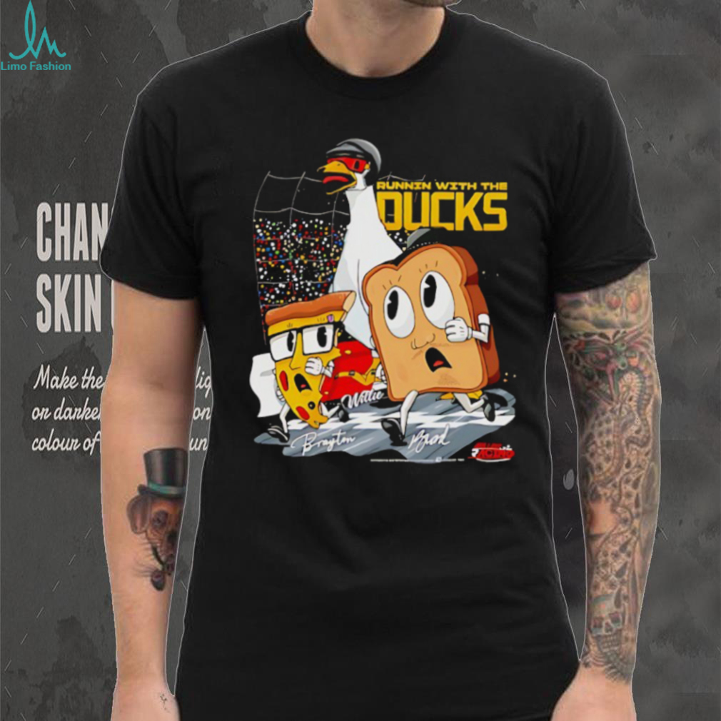 Running with the ducks shirt Running with the ducks shirt
