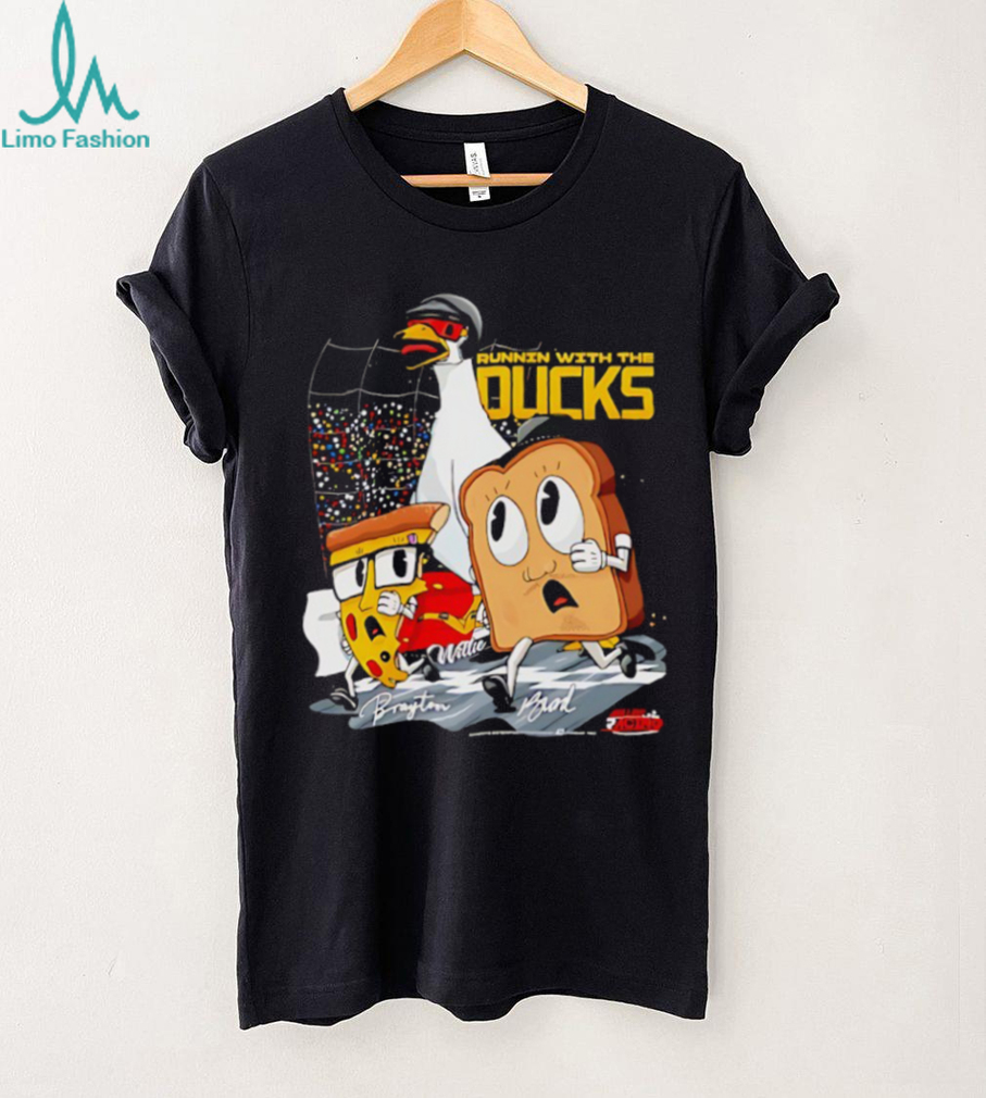 Running with the ducks shirt Running with the ducks shirt