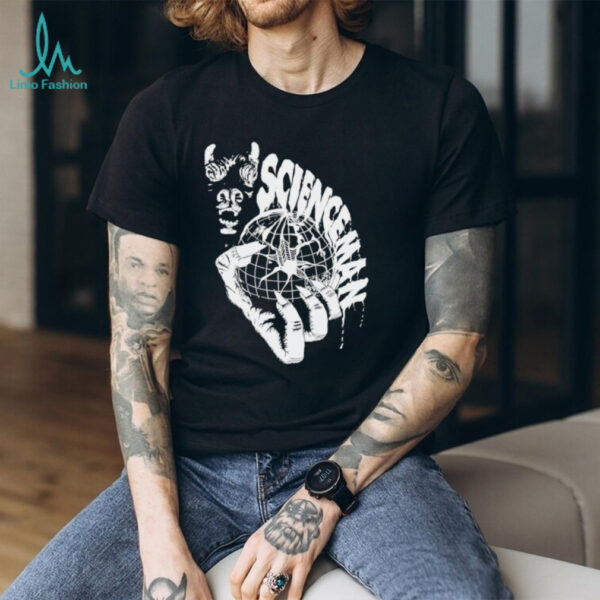 Scienceman classic black white shirt