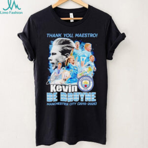 Thank you maestro Kevin De Bruyne Manchester City 2015 2025 shirt