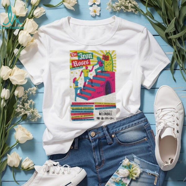 The iron roses europe tour 2025 shirt
