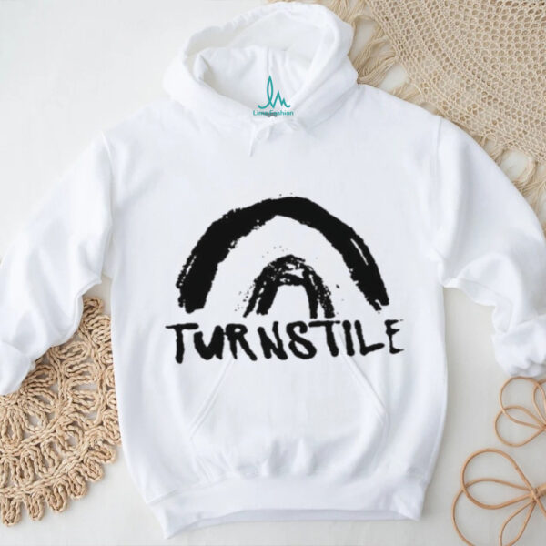 Turnstile Double Rainbow T shirts ladies shirt